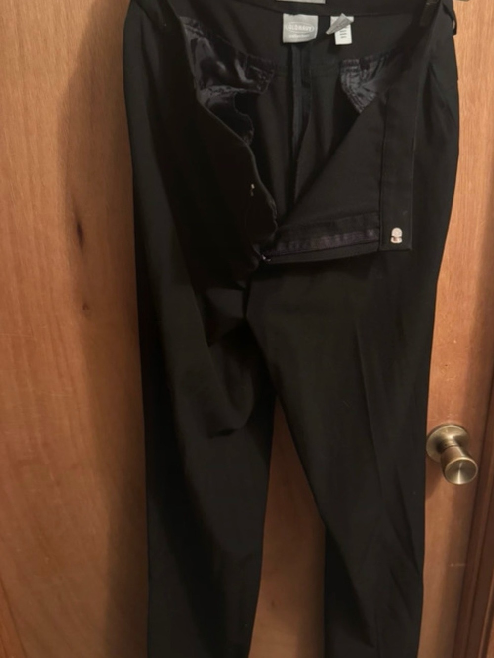 Old Navy Black Women's Dress Pants - Tailored Straight Leg